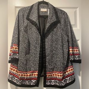 Alfred Dunner lightweight blazer